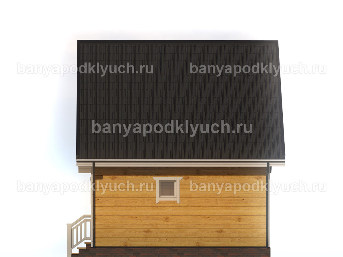 Баня из бруса 6x6 м Баня из бруса 6x6 м